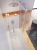 Шторка для ванны CVS2-100 левая блестящий+стекло Transparent Ravak в Туапсе