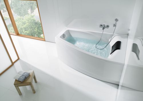 Roca HALL Angular Асимметричная ванна 150*100, левосторонняя в Туапсе