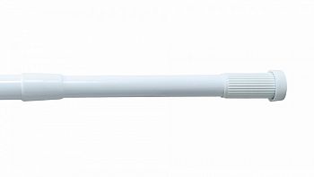FX-51-013 Карниз для ванной раздвижной 140-260 см, алюминий-белый Fixsen в Туапсе